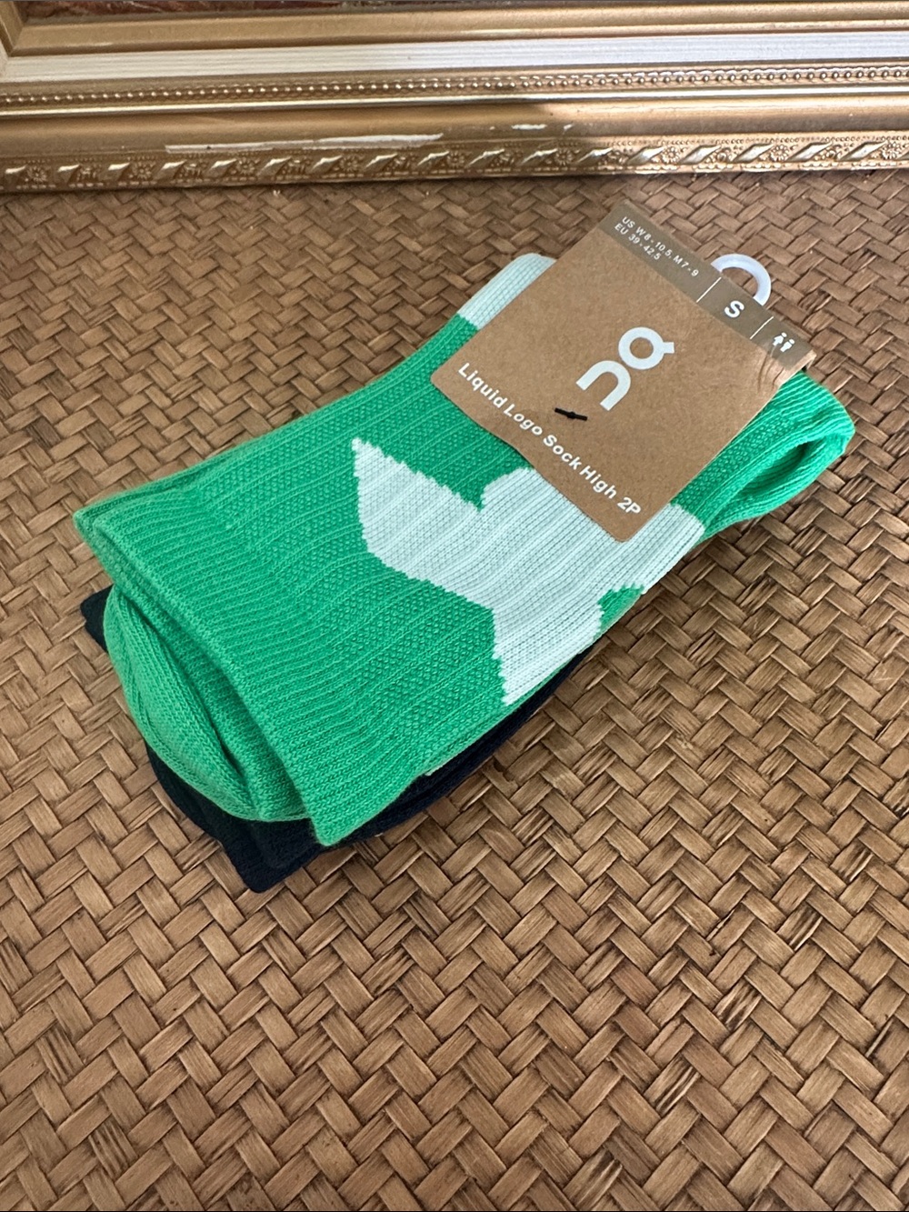 On Running liquid logo sock - 2 Pack